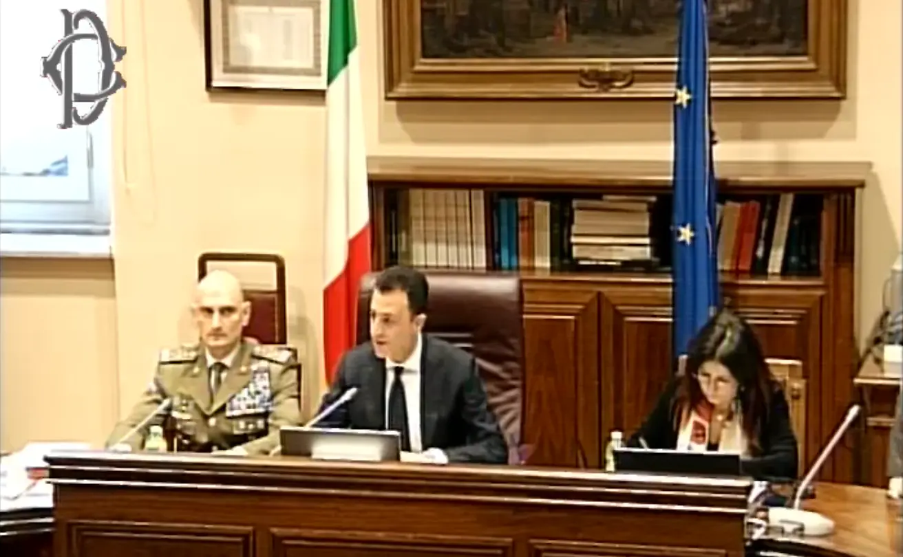 Italian Defense Secretary, General Luciano Portolano, national director of armaments, heard in the Chamber of Deputies Defense Committee