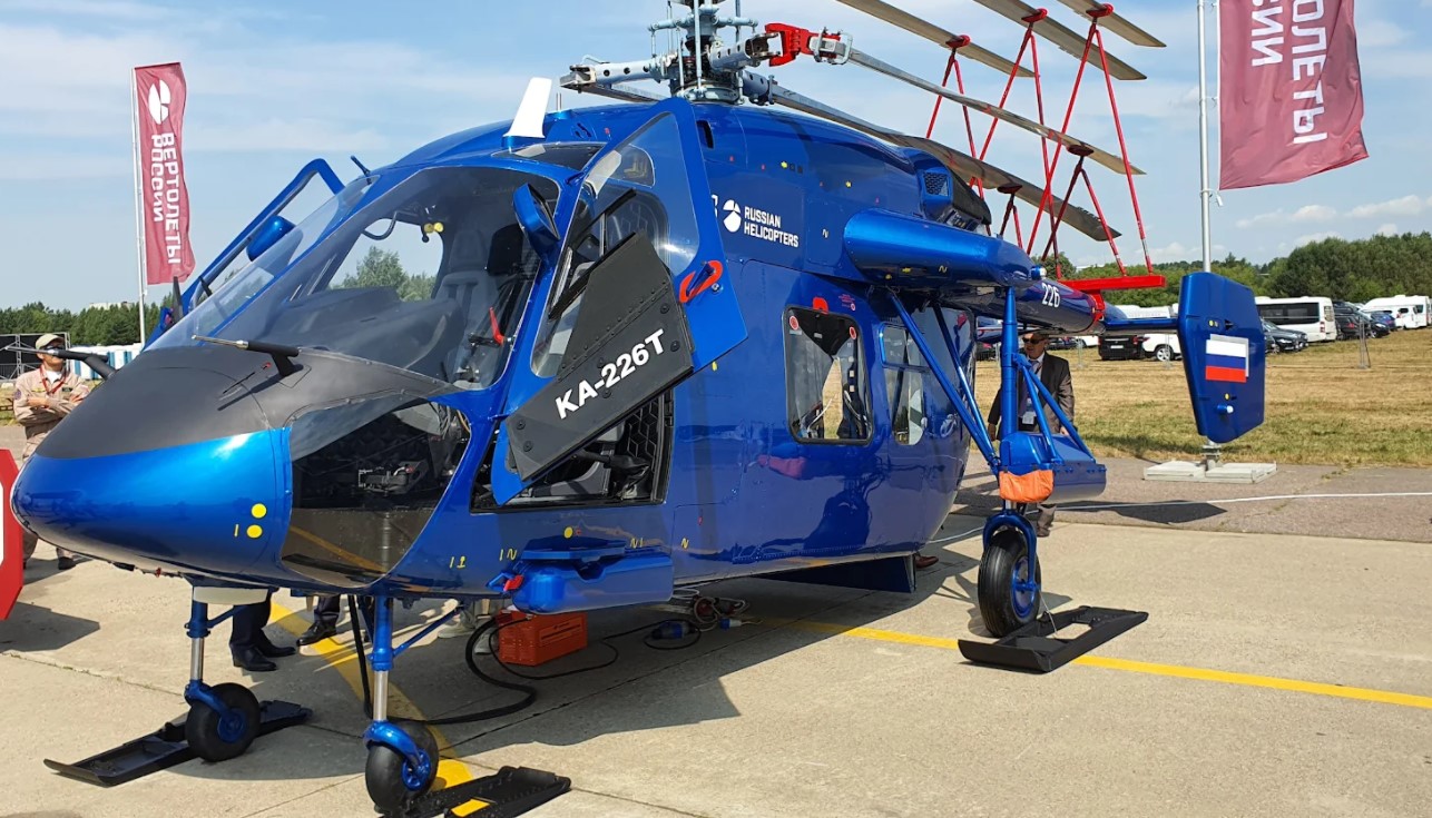 Russian Helicopters presents new Ka-226T model at "MAKS-2021" (July 20-25 in Zhukovsky)