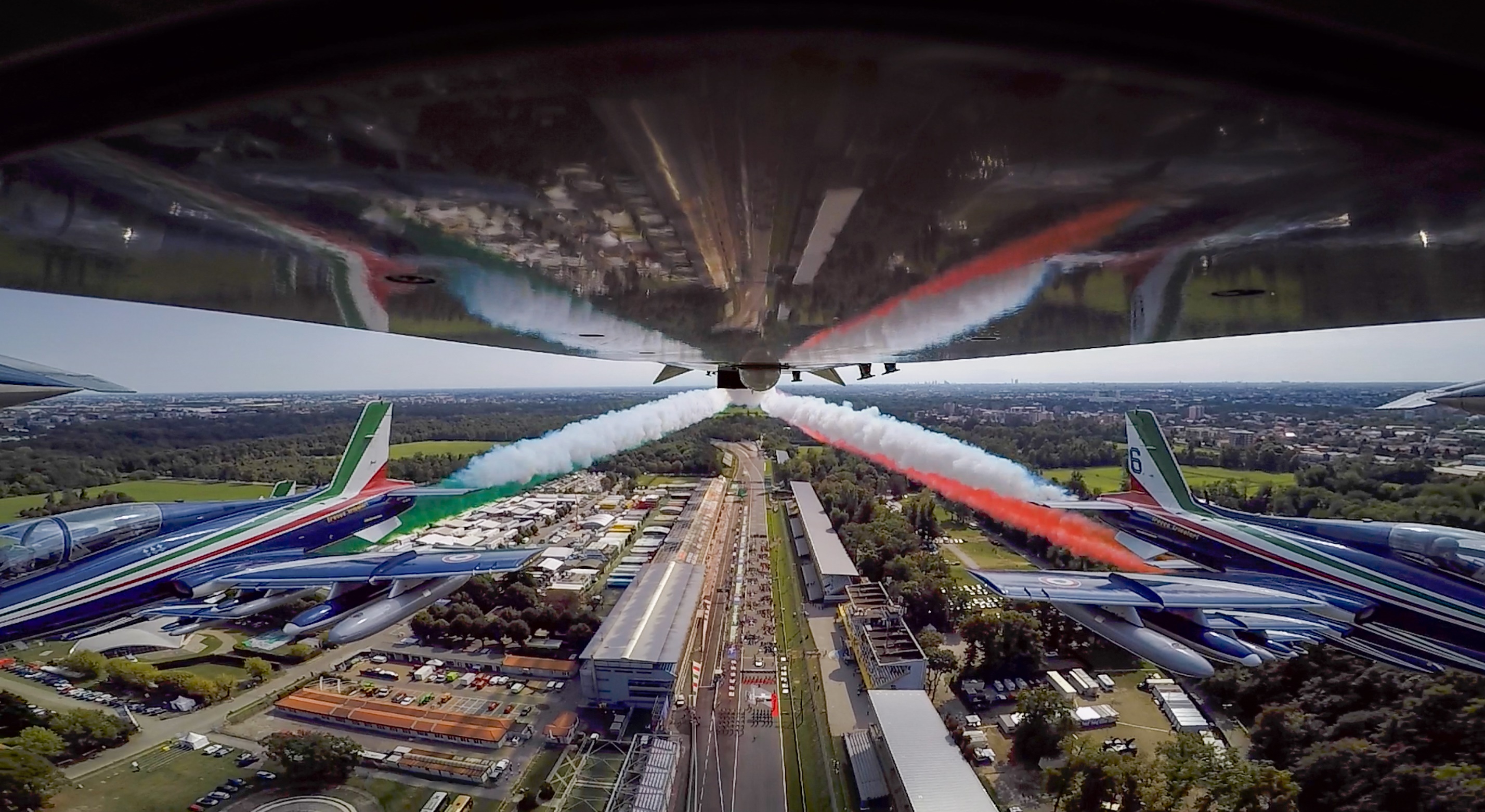 F1 a Monza: aerei "Frecce Tricolori" danno il via al GP d'Italia il 6 settembre 2020