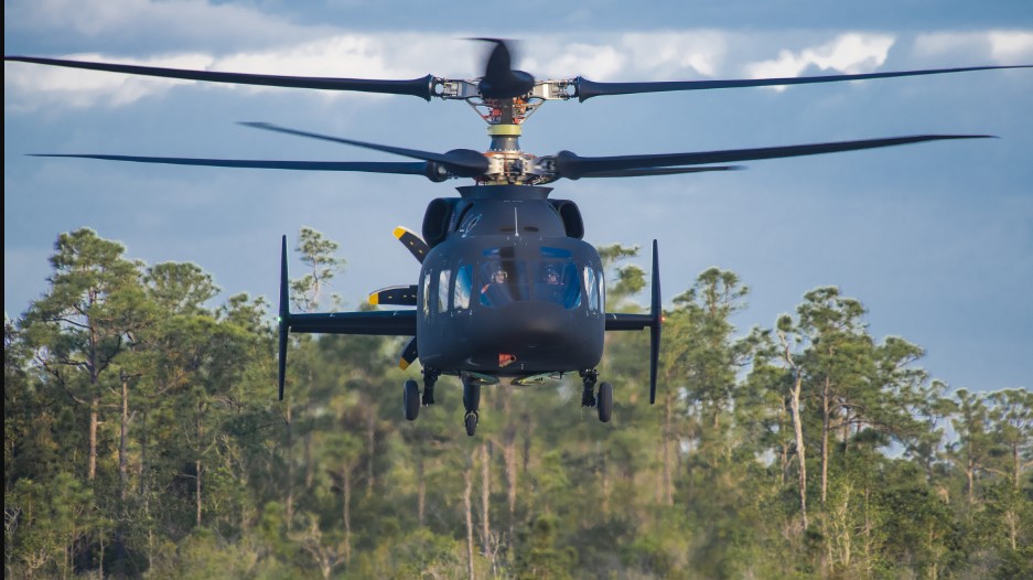 Primo volo elicottero SB>1 Defiant effettuato il 21 marzo 2019