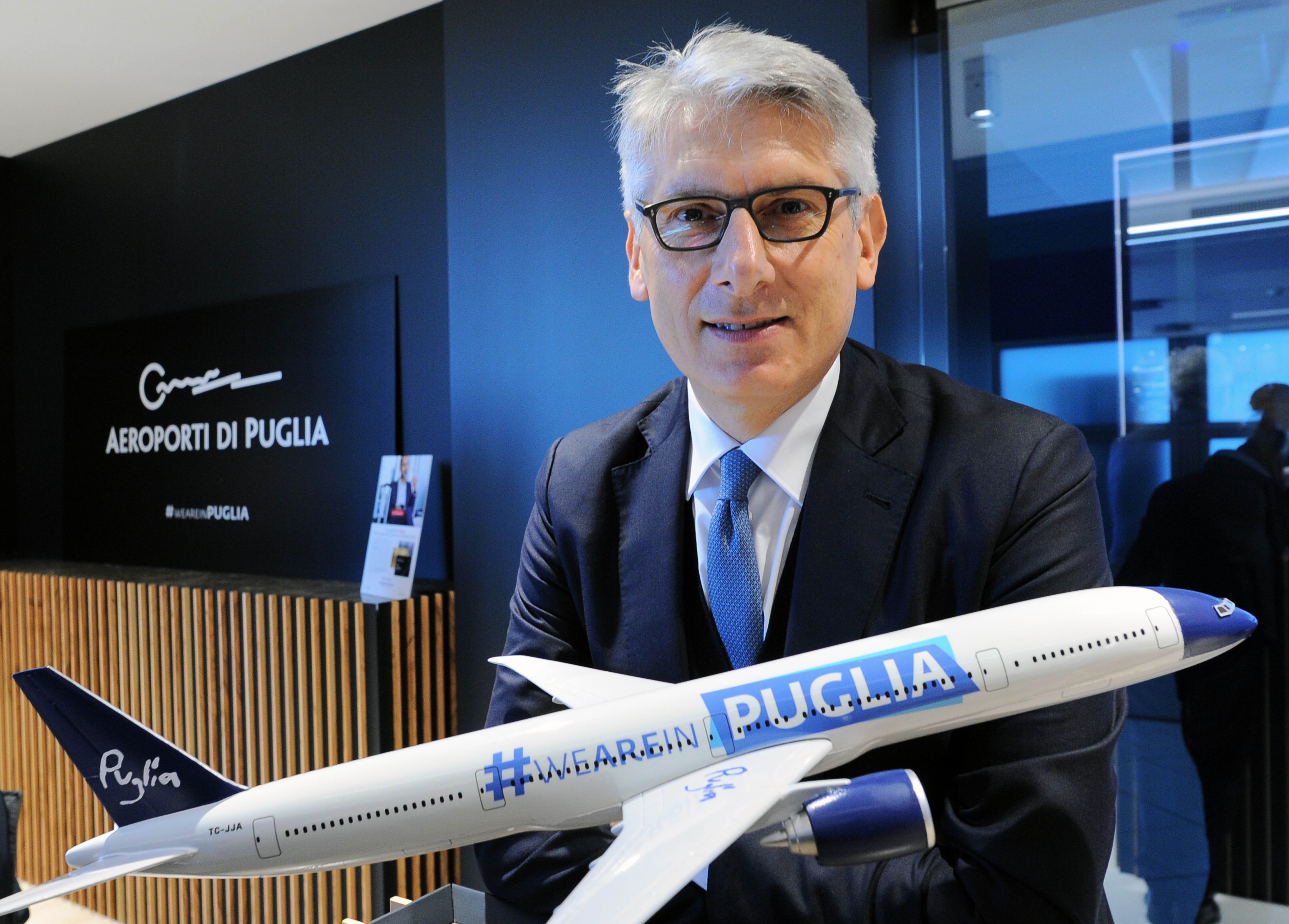 Tiziano Onesti, presidente di Aeroporti di Puglia