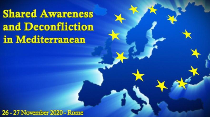 Operazione Eunavfor Med "Irini" ospita nona edizione conferenza "Shade Med" dal titolo “Shared Awareness and De-confliction for the Mediterranean Sea” a Roma il 26 e 27 novembre 2020