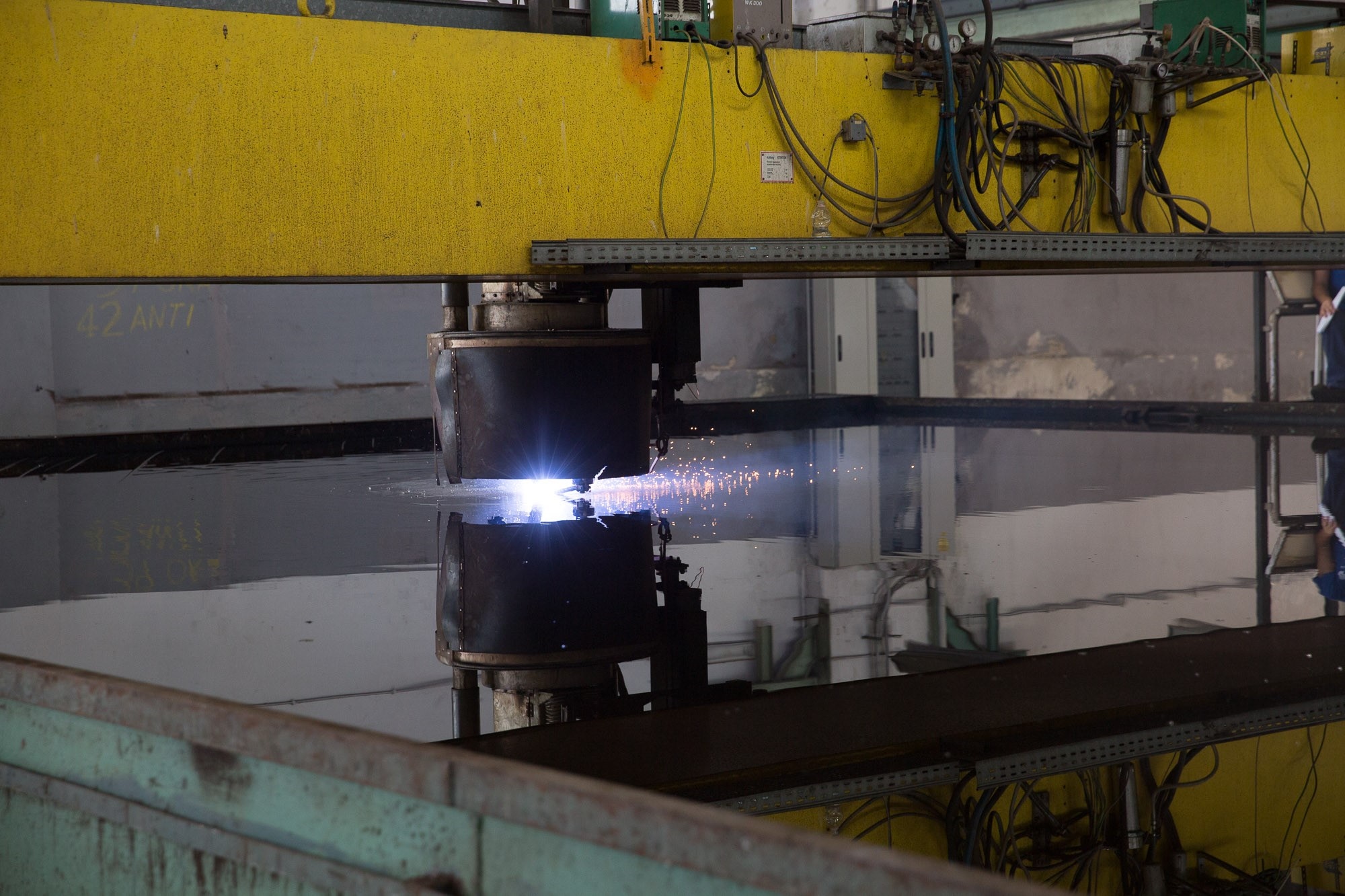 Windstar cuts steel for second Star-class Ship with Fincantieri, on September 6, 2019 in Palermo, Italy