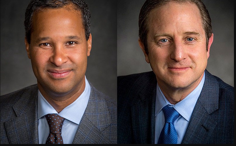 Da sinistra: Boeing sceglie Marc Allen come nuovo Chief Strategy Officer e nomina Chris Raymond primo Chief Sustainability Officer dell’azienda