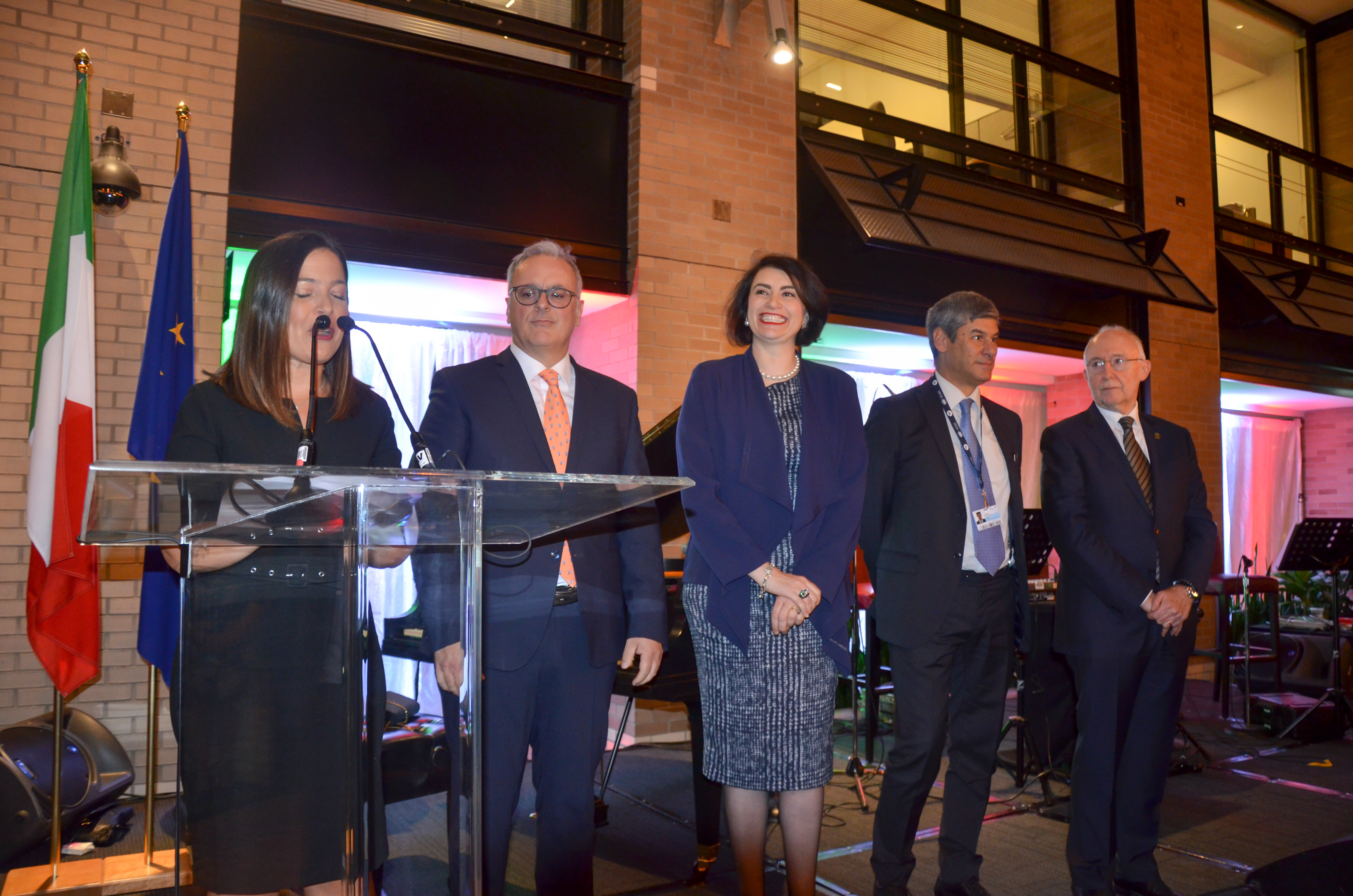 Delegazione Enac all'evento promozionale italiano del 25 settembre 2019 a Montreal nel corso della 40esima assemblea generale Icao