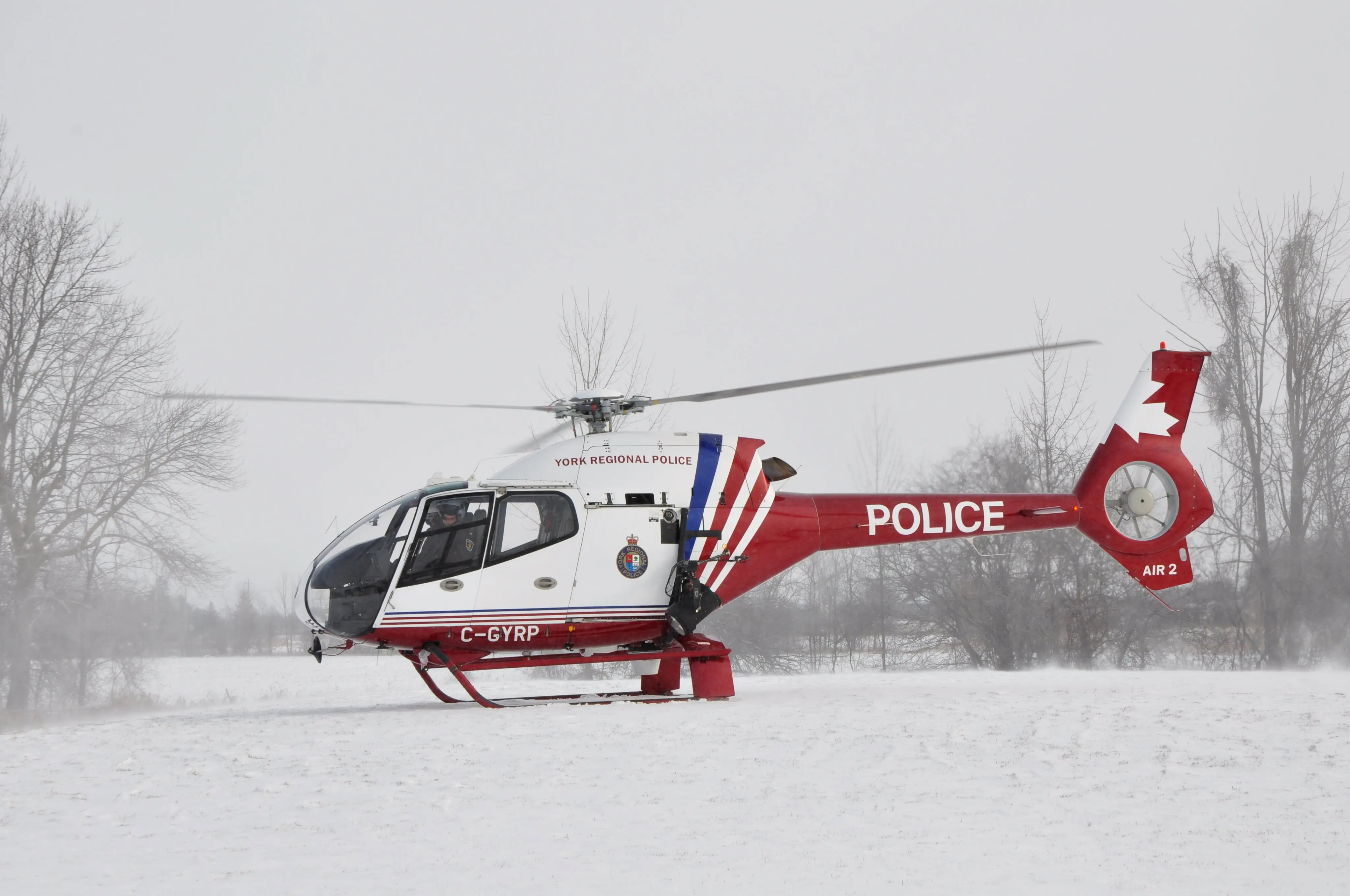 York Regional Police Services Board Eurocopter EC-120B helicopter