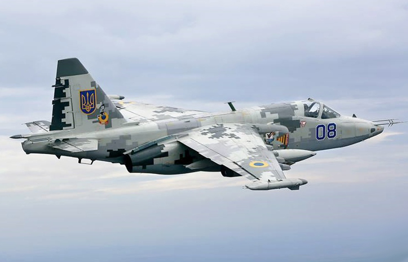 Sukhoi Su-25, nome in codice "Nato Frogfoot" e "Dod RAM-J, foto d'archivio