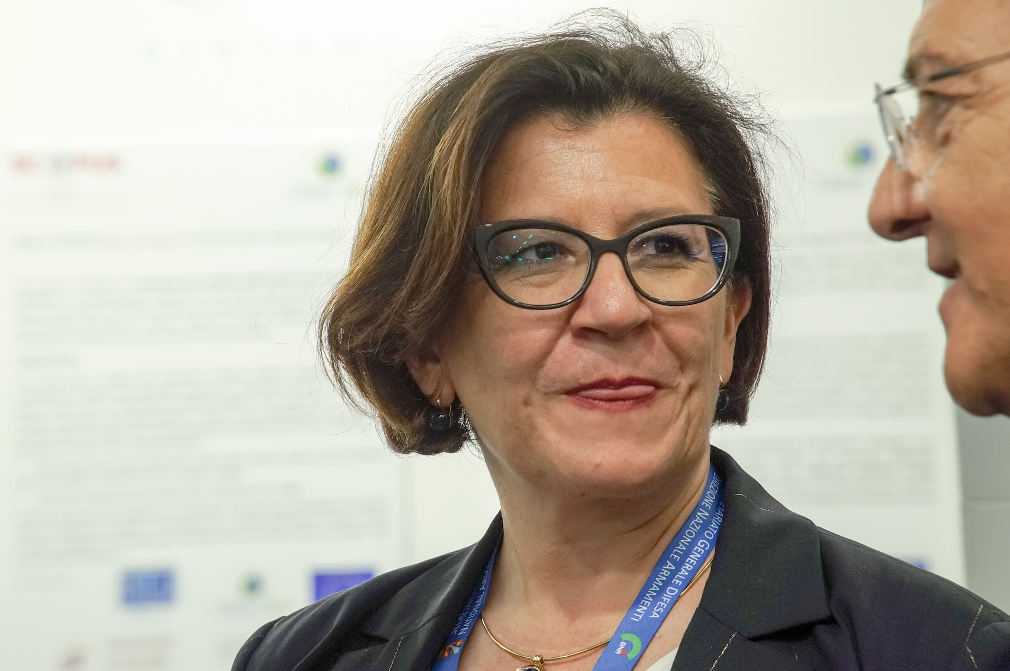 Il ministro della Difesa Elisabetta Trenta in visita presso Le Bourget di Parigi in data 18 giugno 2019