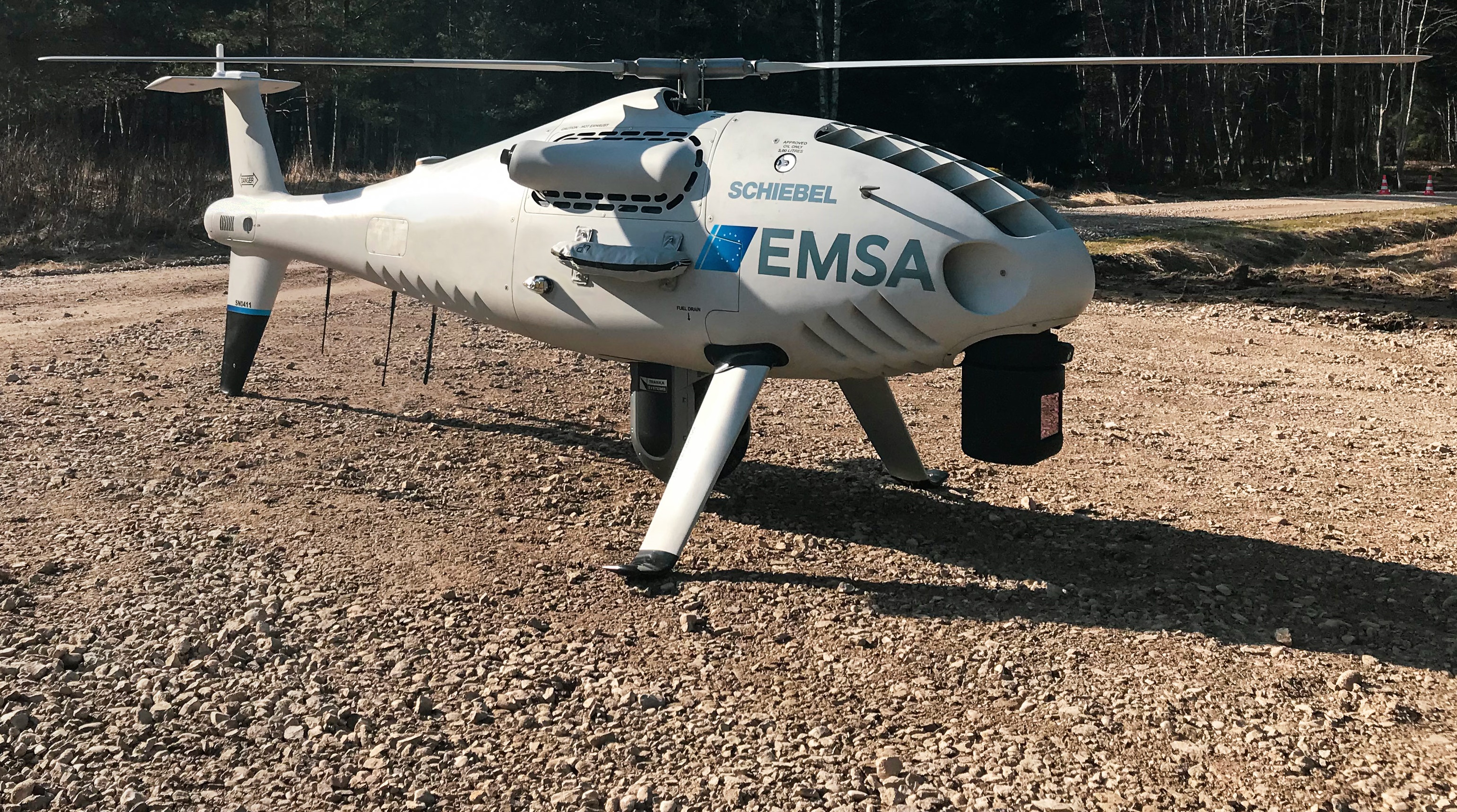 Schiebel Camcopter S-100 performs maritime surveillance for Emsa in Estonia