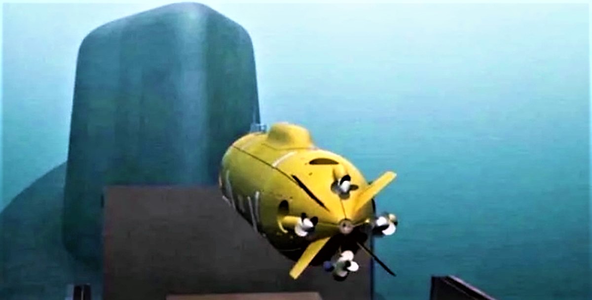 Sottomarino russo rilascia il drone sottomarino nucleare sperimentale Poseidon