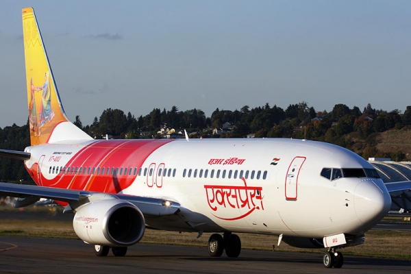 Un Boeing 737 della compagnia Air India Express (Foto "Franz-Flickr" Wikipedia)