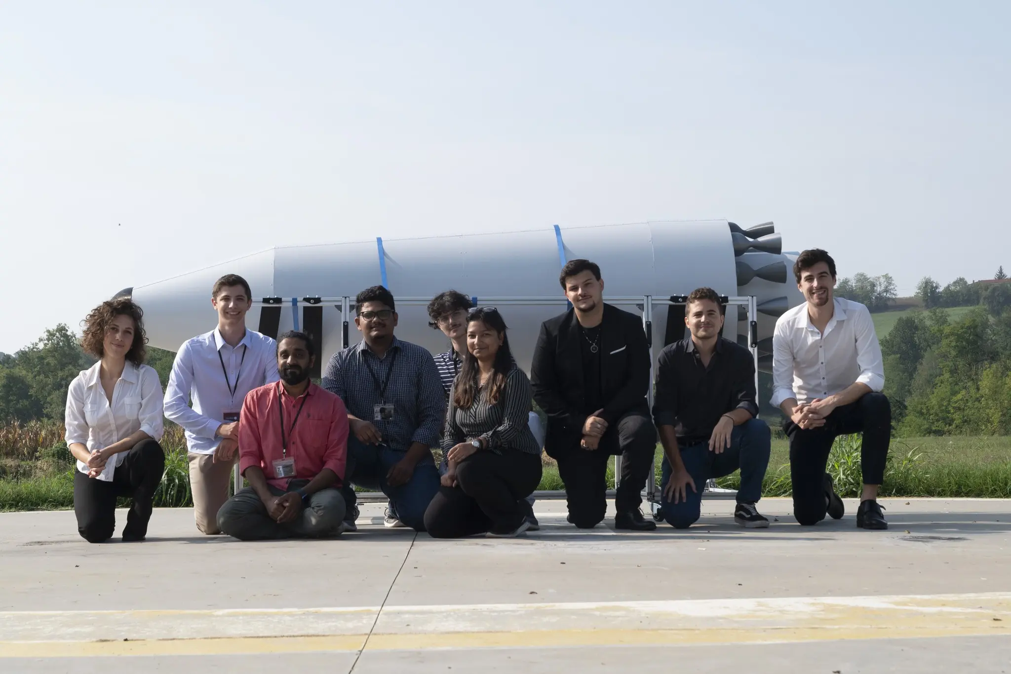 Il team di sviluppo del razzo italiano Eos progettato da Sidereus Space Dynamics