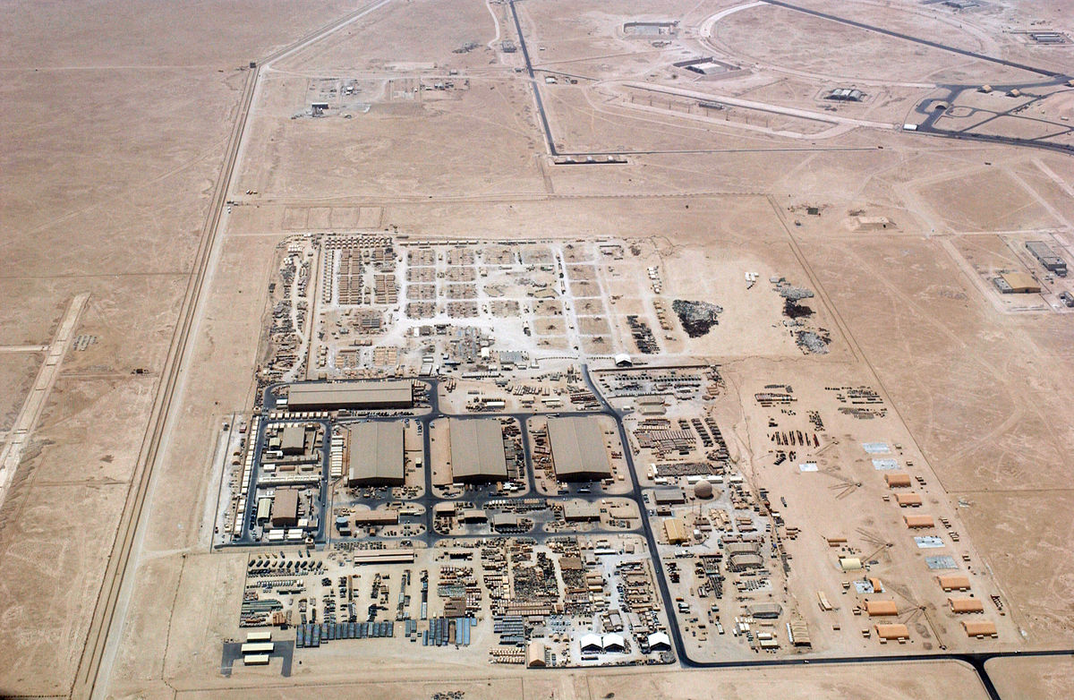 Al Udeid Air Base in Qatar, the biggest used by United States in the Middle East