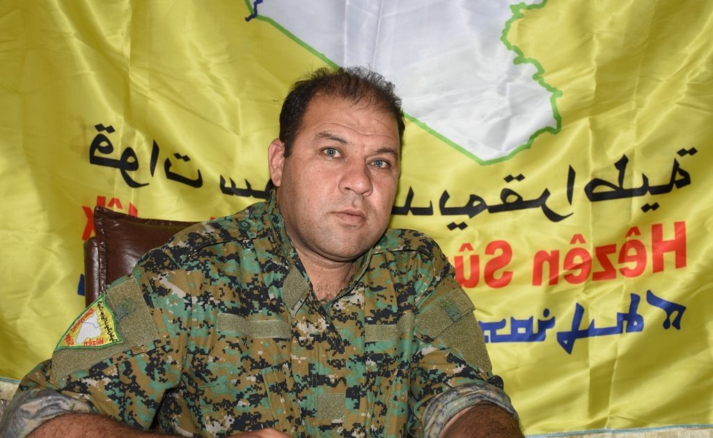 Mustafa Bali, head of communications of the Kurdish Syrian Democratic Forces