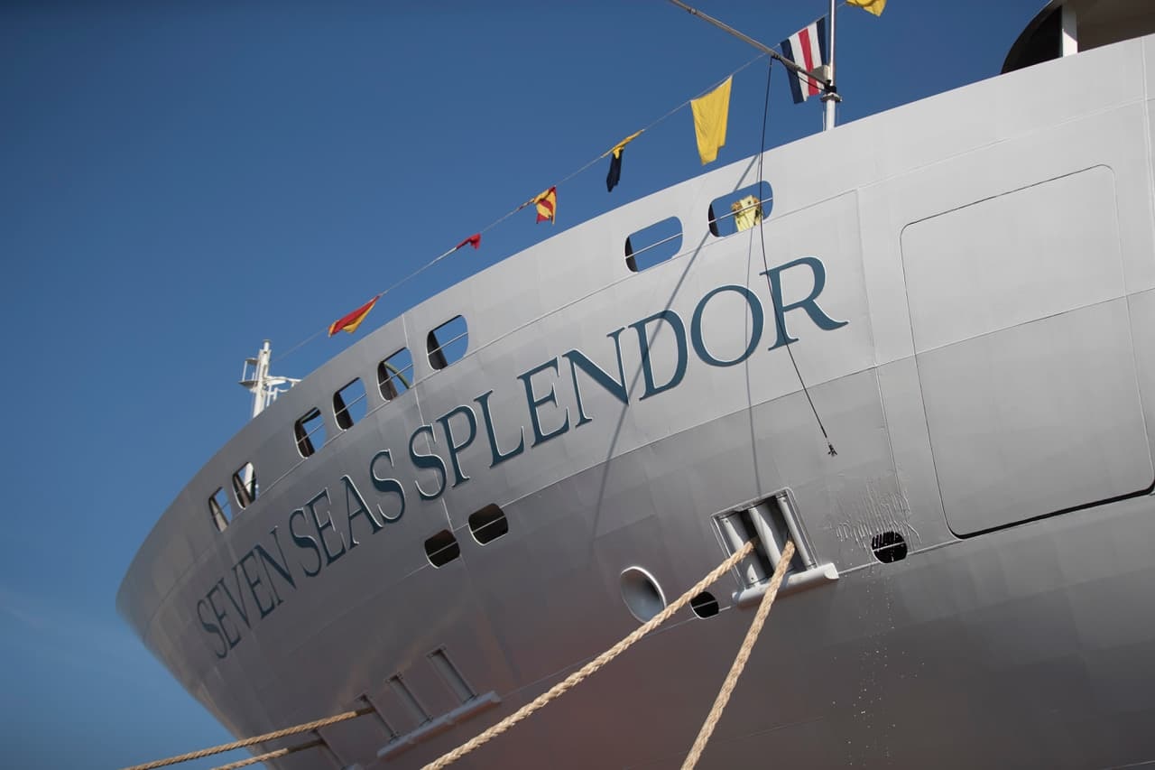 Fincantieri: cerimonia del varo di “Seven Seas Splendor” presso lo stabilimento di Ancona avvenuta il 9 febbraio 2019