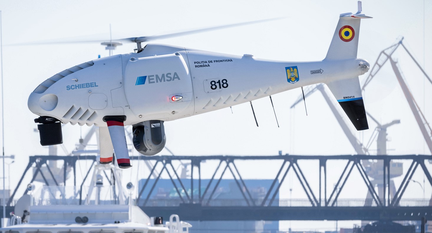 Schiebel Camcopter S-100 performs maritime surveillance for Romanian Border Police