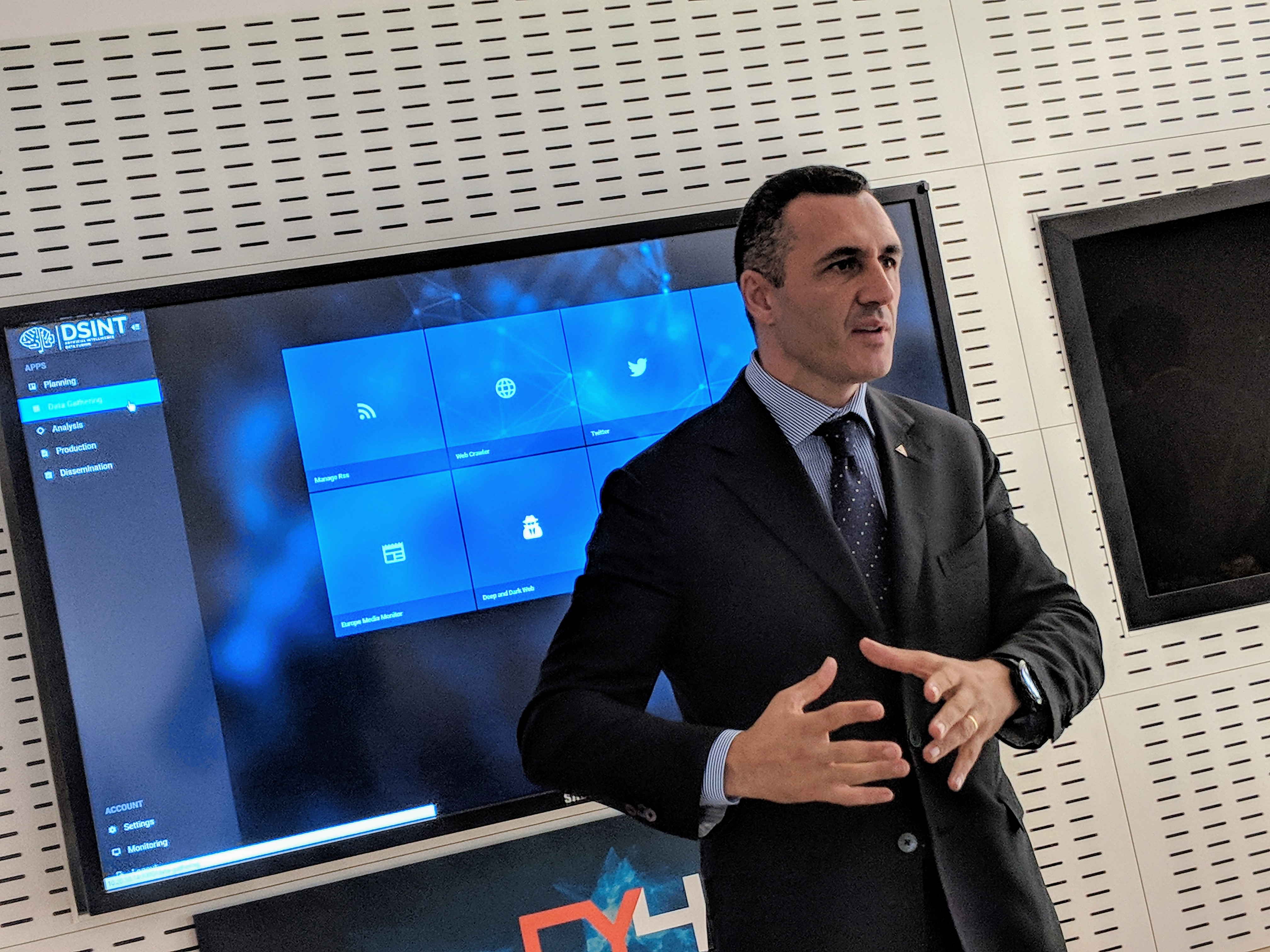 Eugenio Santagata, amministratore delegato di Cy4Gate
