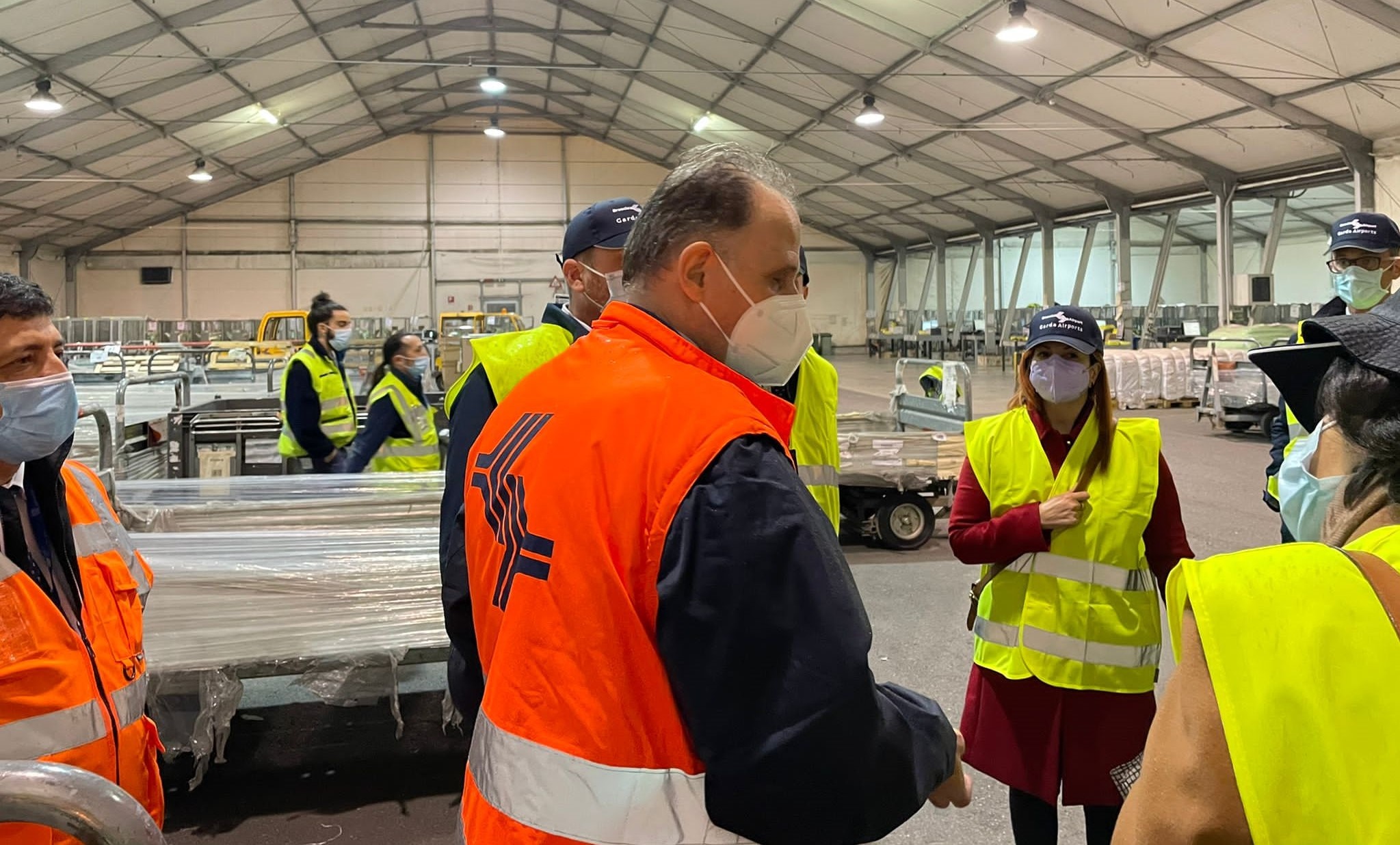 Visita Commissione regionale territorio effettuata all’aeroporto “Gabriele D’Annunzio” di Brescia-Montichiari, presenti anche i consiglieri regionali