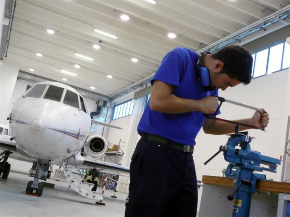 Veduta aerea Istituto alta formazione Air Columbia a Pescara