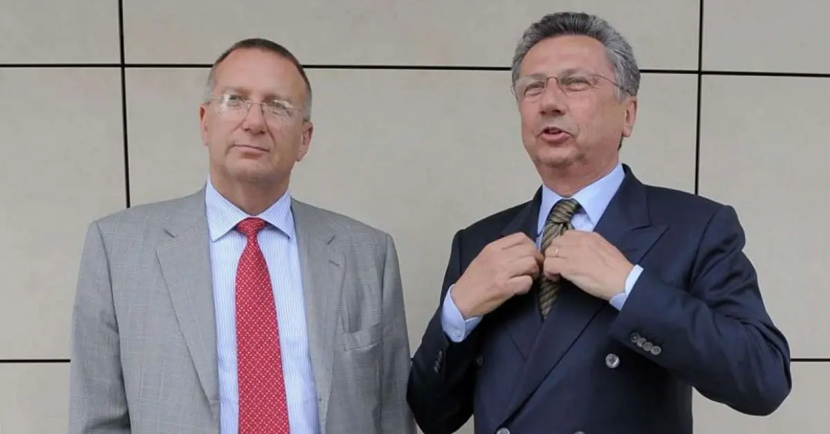 Gli ex-amministratori delegati di AgustaWestland e di Finmeccanica Bruno Spagnolini e Giuseppe Orsi