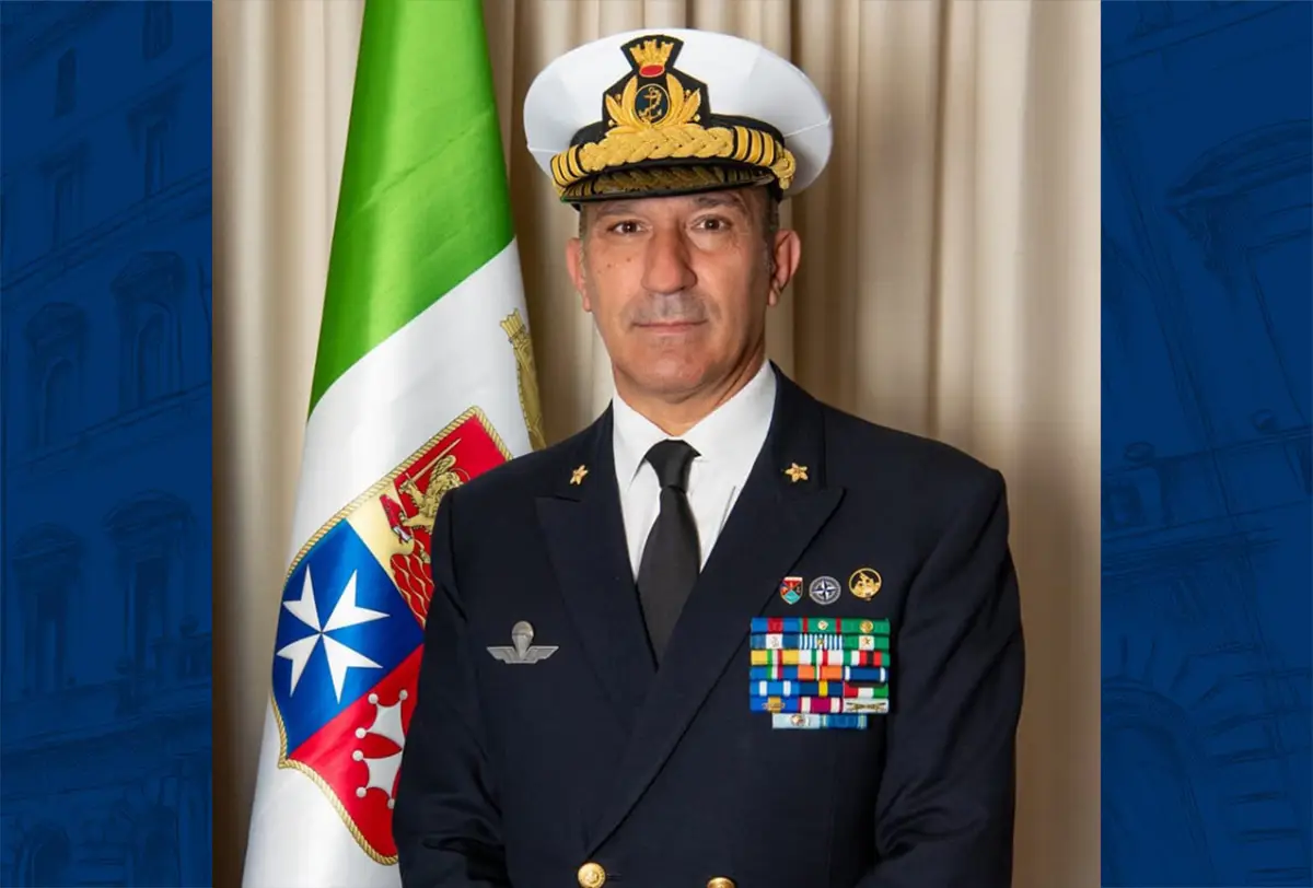 Ammiraglio di Squadra Giuseppe Berutti Bergotto nuovo capo di Stato Maggiore della Marina militare
