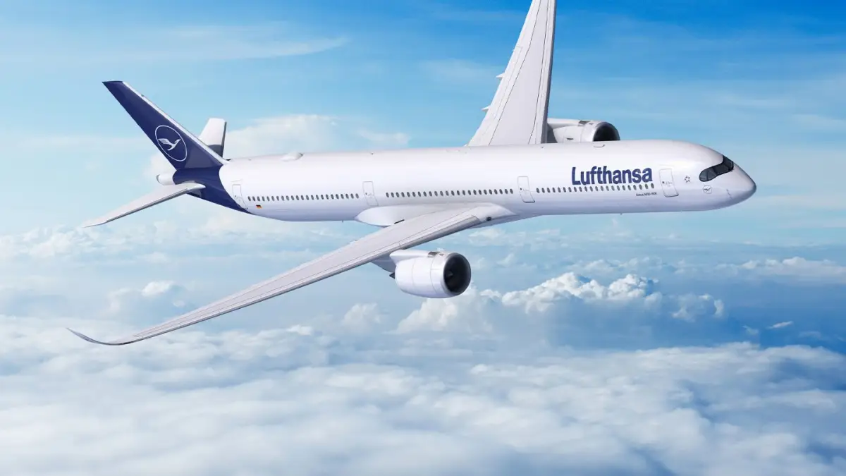 Un aereo Lufthansa