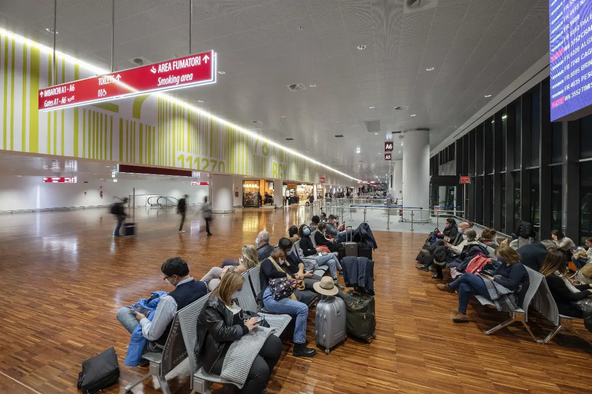 Terminal Schengen aeroporto di Bergamo-Orio al Serio