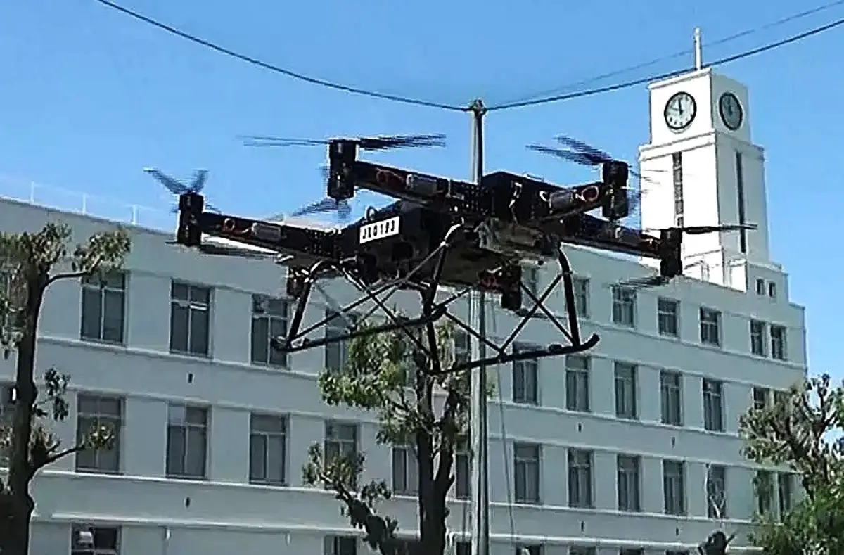 MHI e Yamaha testano con successo un mega-drone aereo ibrido con carico utile da 200 kg e autonomia estesa, aprile-maggio 2025