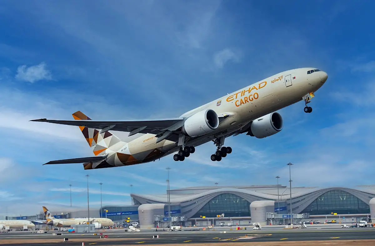Aereo B-777 F di Etihad Cargo