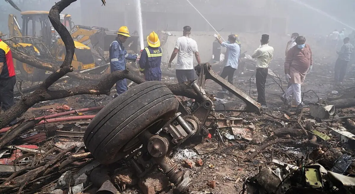 Indian authorities and rescue teams are still active at the crash site of the Air India B-787/800 Dreamliner, which crashed into a residential complex on 12 June 2025, shortly after taking off from Ahmedabad airport, bound for London
