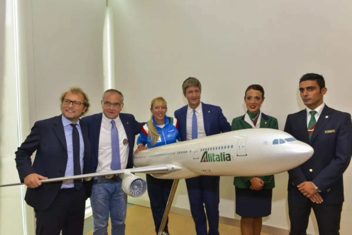 Conferenza-stampa Alitalia-Amsi (Roma, 4 settembre 2015)