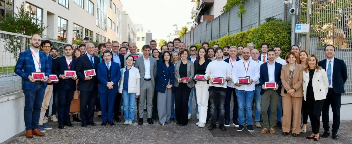 Roma, 8 ottobre 2025. Diciannovesima edizione Innovation Award di Telespazio e della Divisione Spazio di Leonardo: i dieci progetti più promettenti del 2025 premiati nel corso di una cerimonia