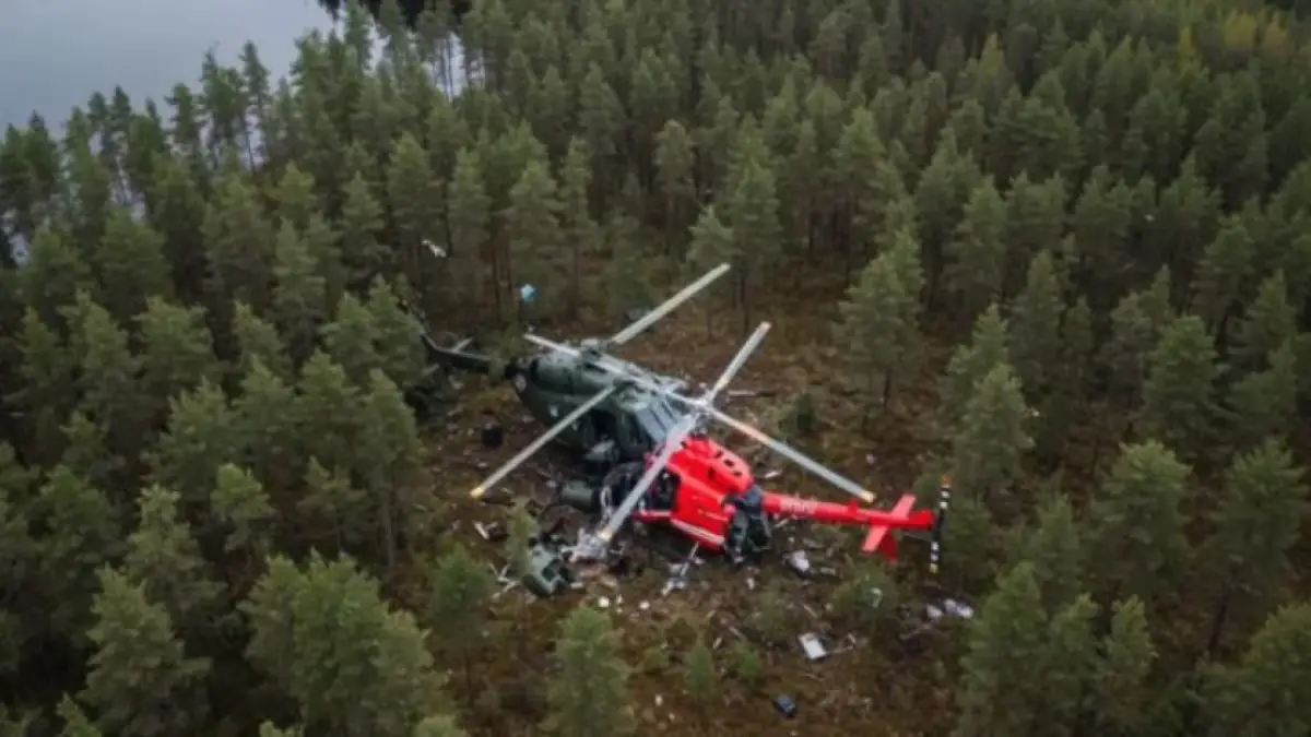 Due elicotteri incidente in volo 5 morti