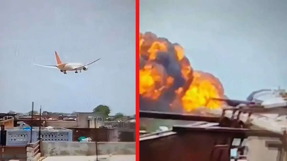 Air India Boeing B-787/8 Dreamliner plane crashed (June 12, 2025)