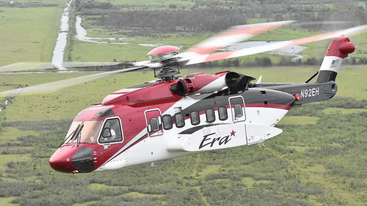 S-92 helicopter of ERA