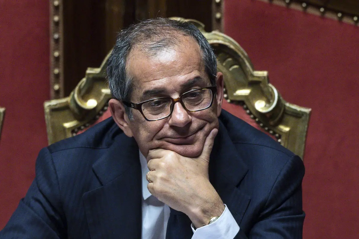 Il ministro dell'Economia e delle Finanze (Mef) Giovanni Tria
