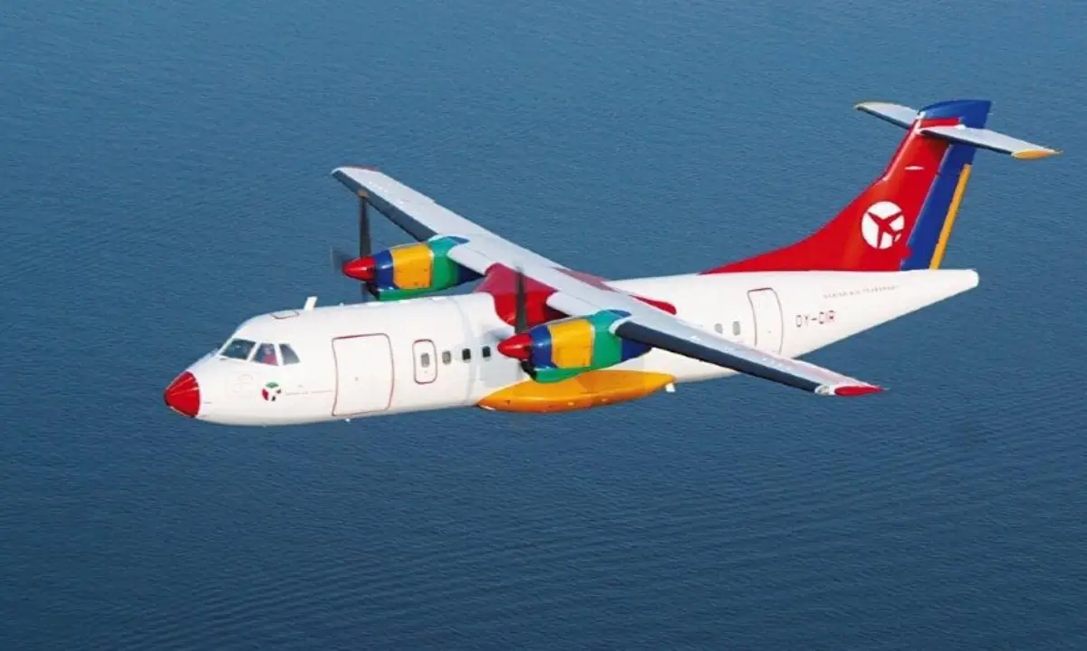 Aereo ATR-72 di Dat