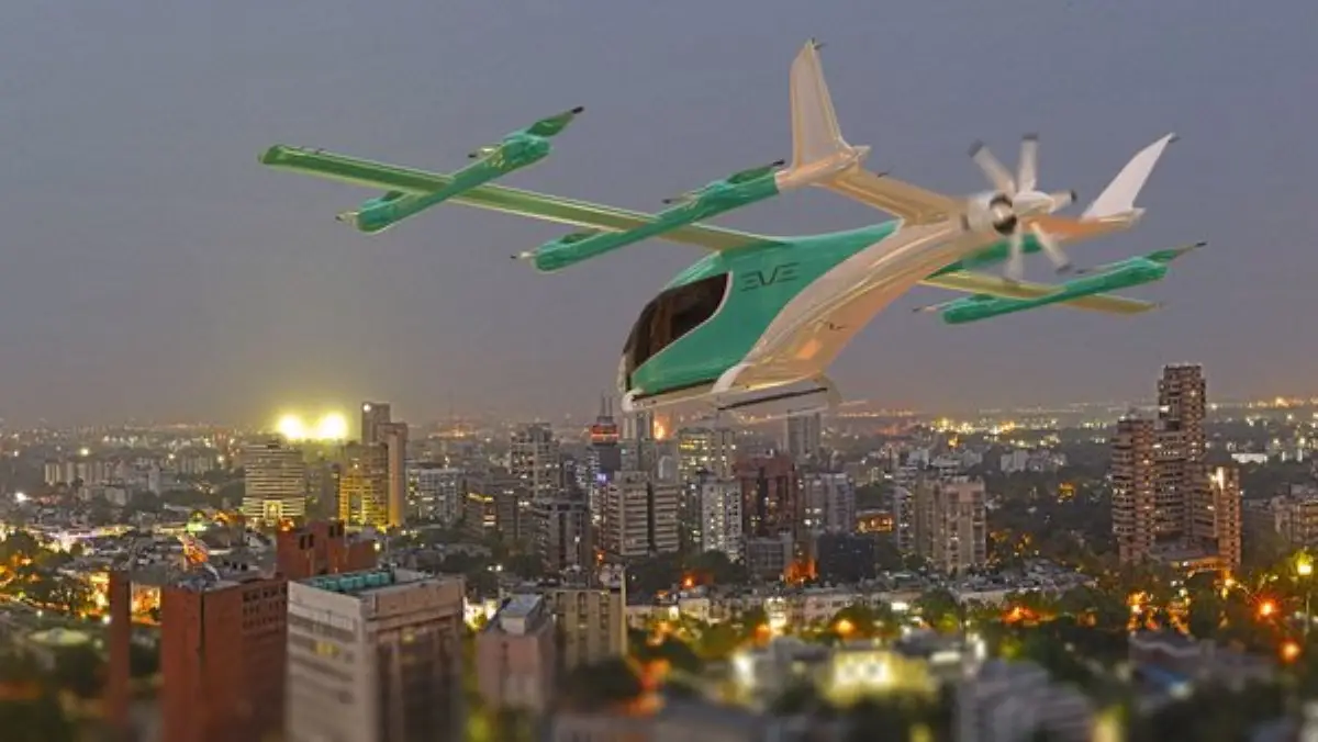 Eve evtol JetSetGo