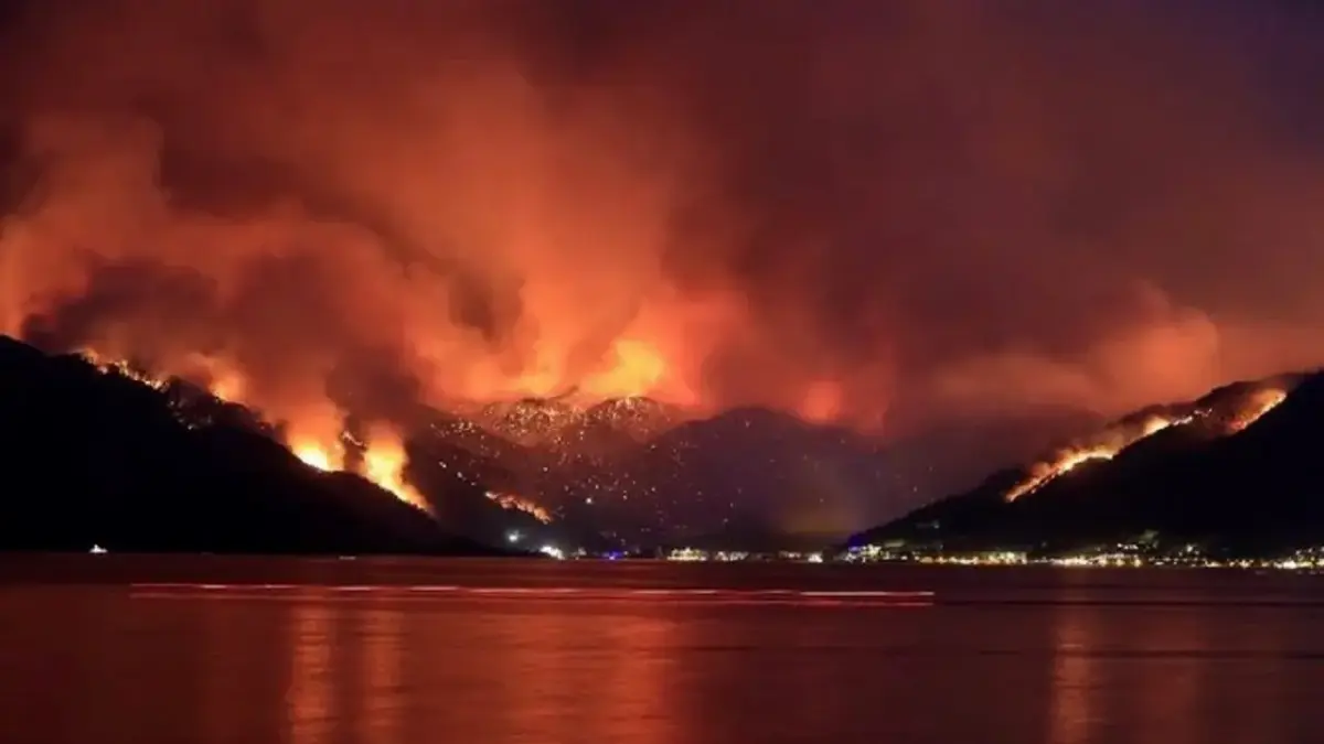 Fires in Turkey