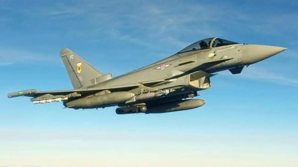 Raytheon UK. Svolti con successo i test di integrazione della bomba di precisione Paveway IV su aereo caccia Eurofighter Typhoon