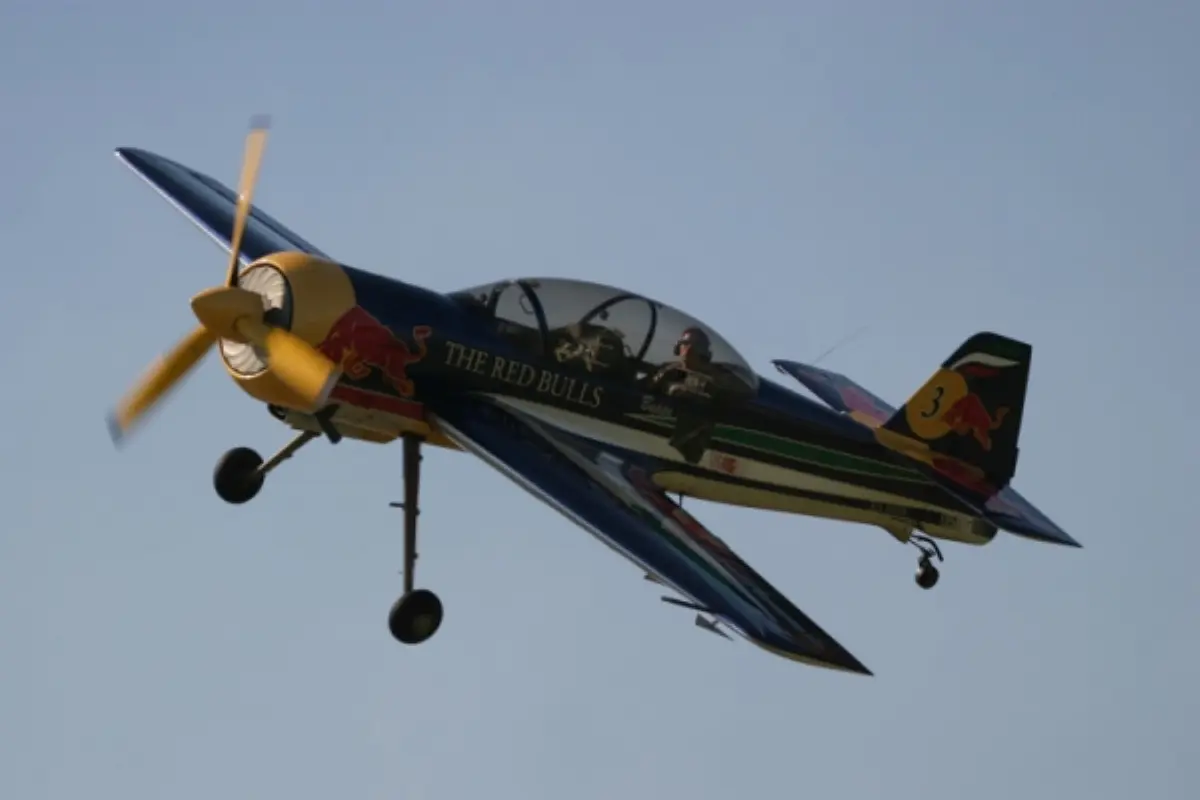 Aereo dei Red Bulls in un'immagine di repertorio (foto di Gian Carlo Vecchi)