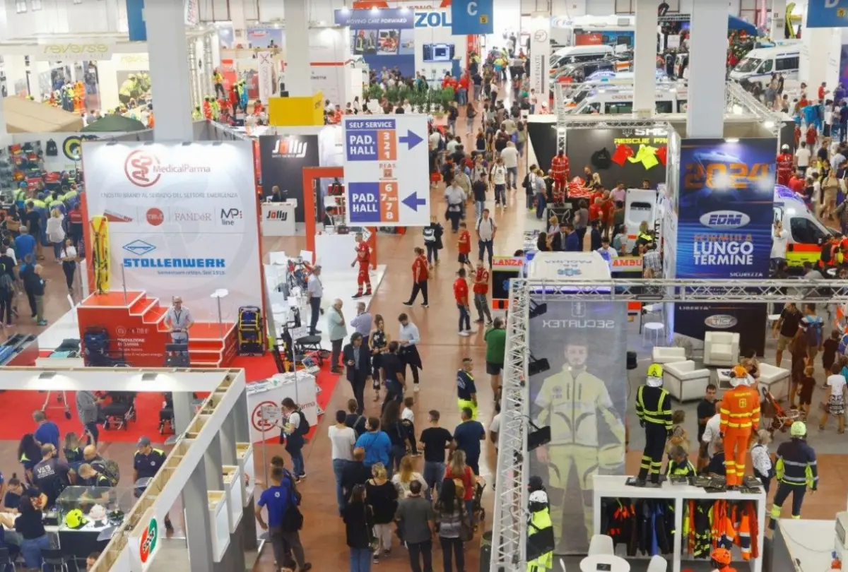"Reas" salone internazionale su emergenza, protezione civile, primo soccorso e antincendio, che si svolge presso il Centro Fiera di Montichiari a Brescia