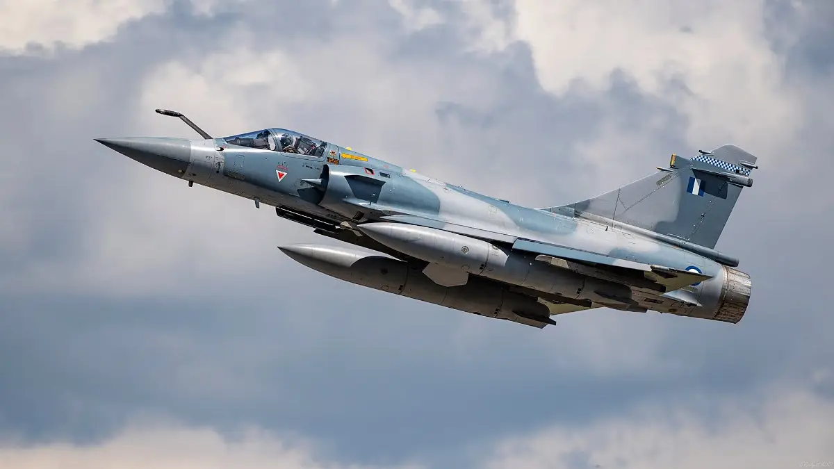 Dassault Mirage 2000, modello donato dalla Francia alle forze aeree ucraine