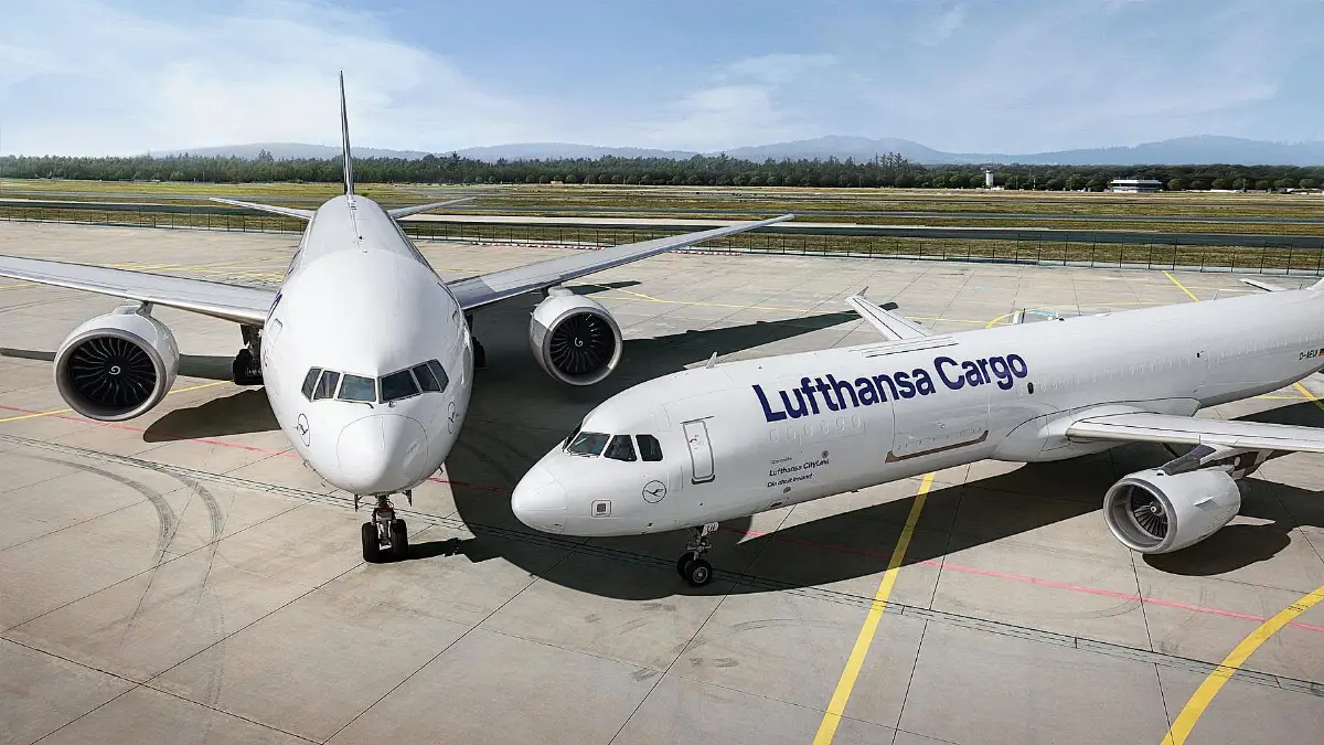 Lufthansa Cargo's airplanes
