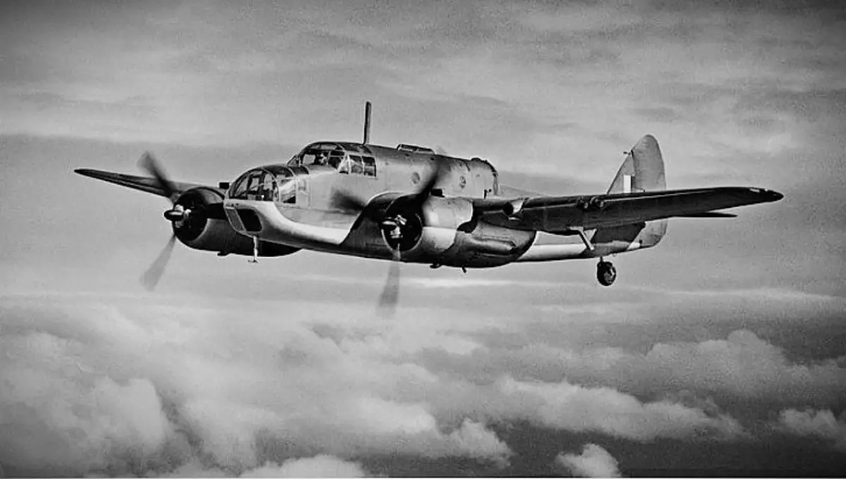 Beaufort bomber aircraft of the WWII