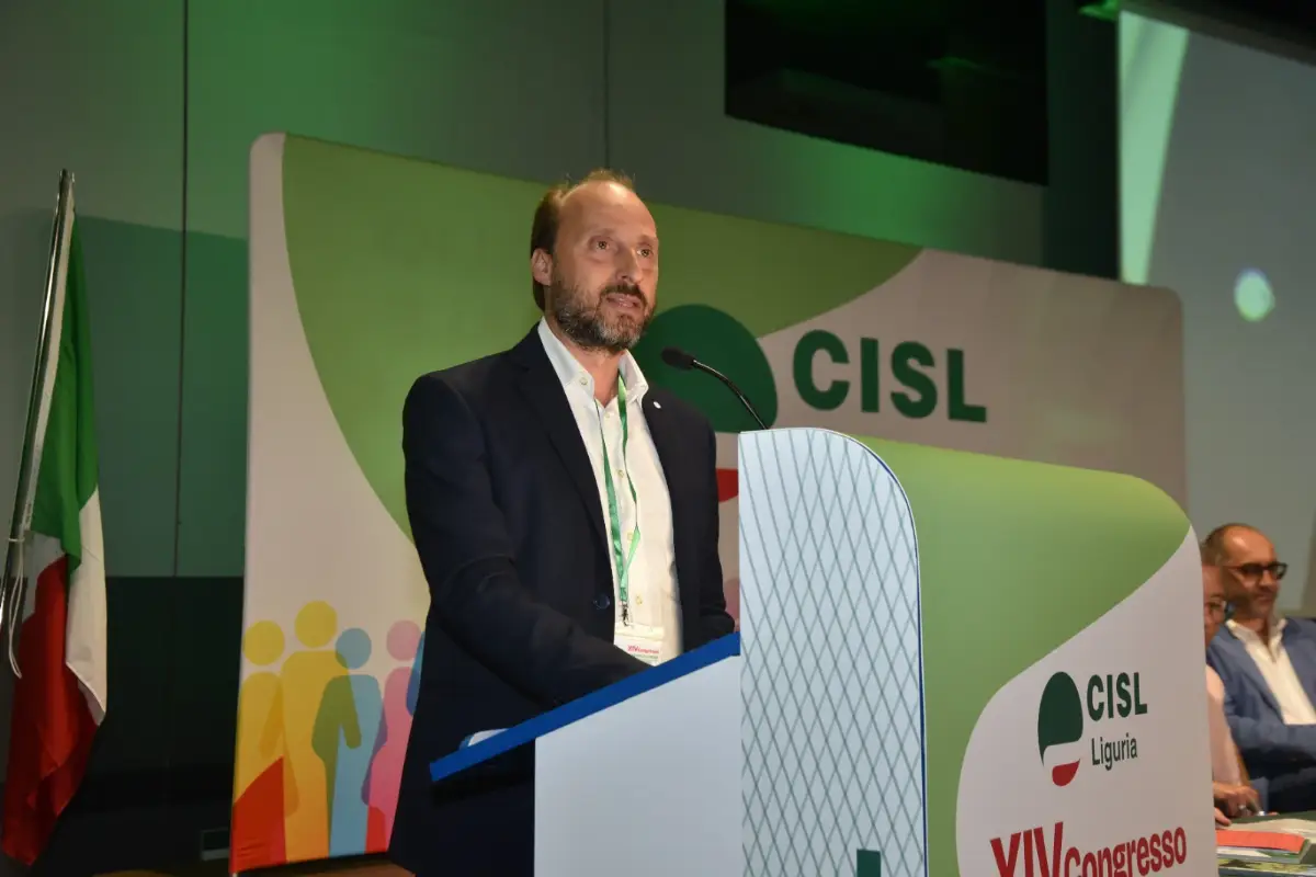 Christian Venzano, futuro segretario generale Fim Cisl Liguria