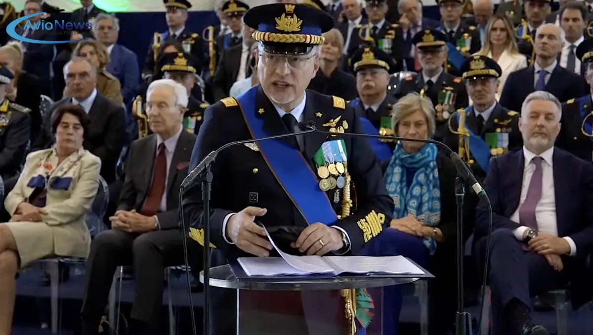 Roma-Ciampino, 15 maggio 2025. Il generale di Squadra Aerea Antonio Conserva è il nuovo capo di Stato Maggiore dell’Aeronautica militare italiana