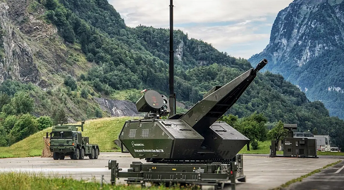 Skynex air defence systems by Rheinmetal: Italy ordered one, plus three in option