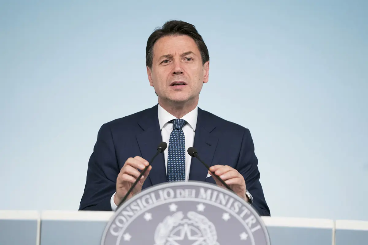 Dichiarazioni alla stampa del presidente Giuseppe Conte Palazzo Chigi, 08/08/2019 sulla particolare situazione politica