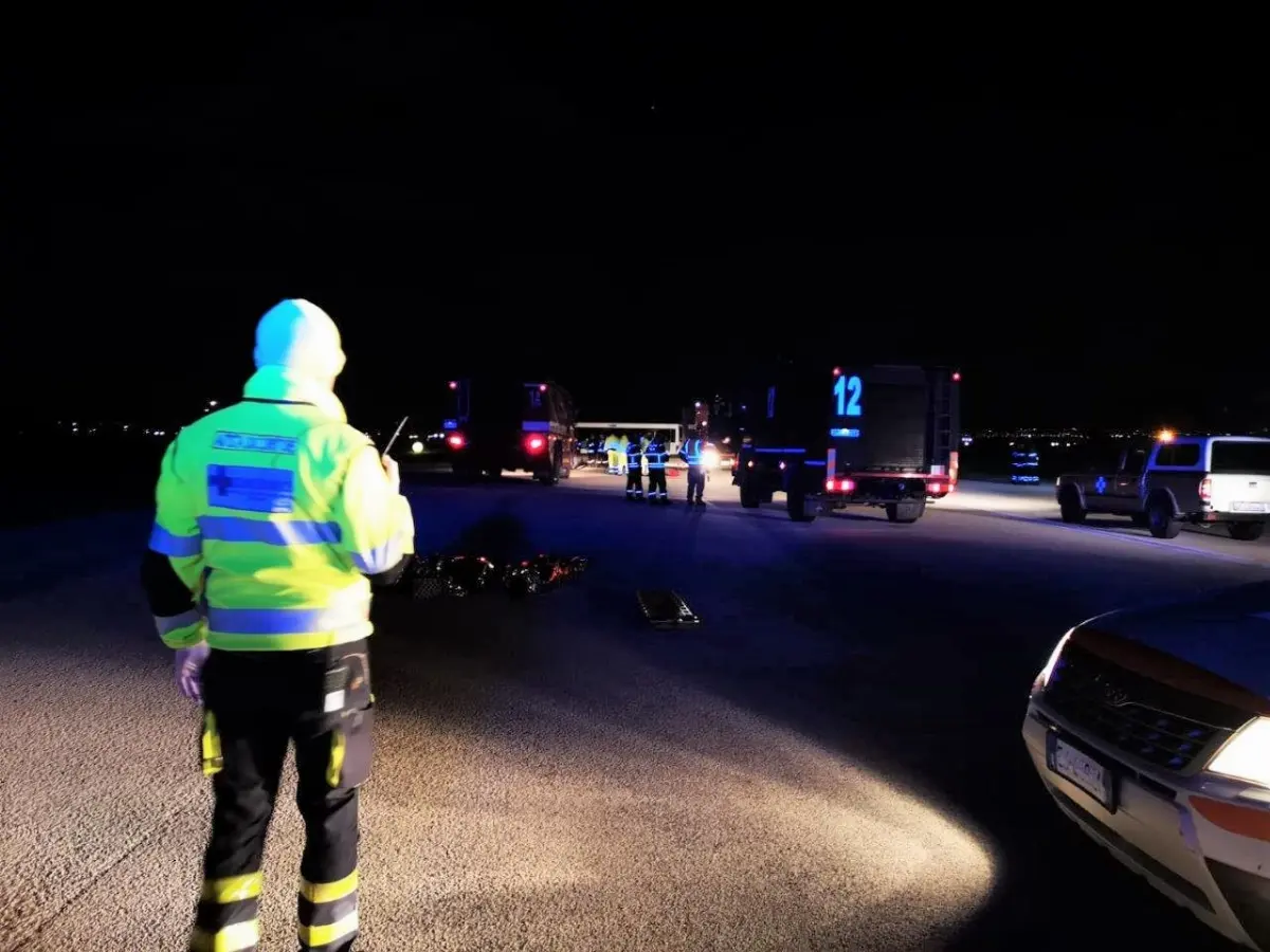 Aeroporto di Trapani: test di emergenza aeroportuale con schieramento di uomini e mezzi effettuato il 14 dicembre 2019